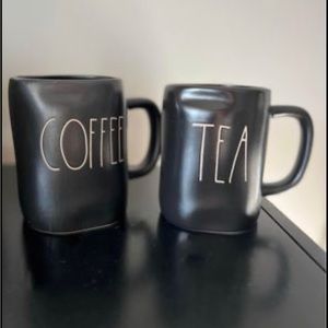 Rae Dunn Coffee & Tea Mug Set